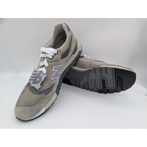 New Balance 998 Made USA Gray Suede U998GR Men's 11.5 D NWT ABZORB